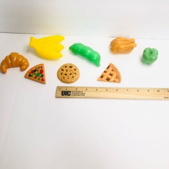 fake food lot play pretend cresant pizza bananas cookie pepper chicken - Picture 3 of 4
